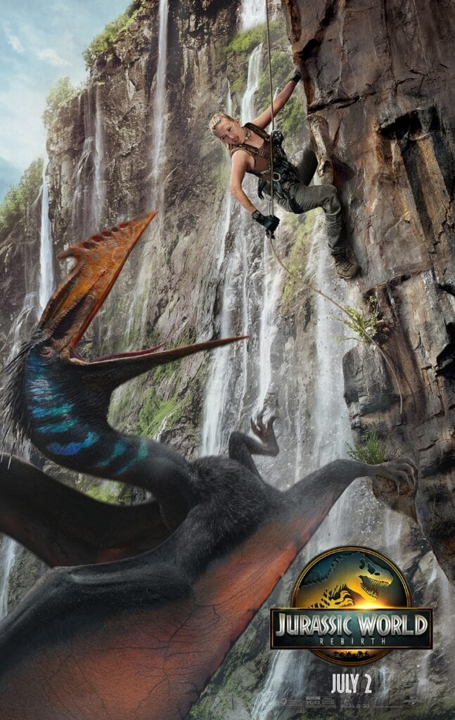 Jurassic World Rebirth movie poster