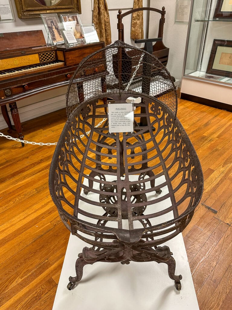 Iron cradle