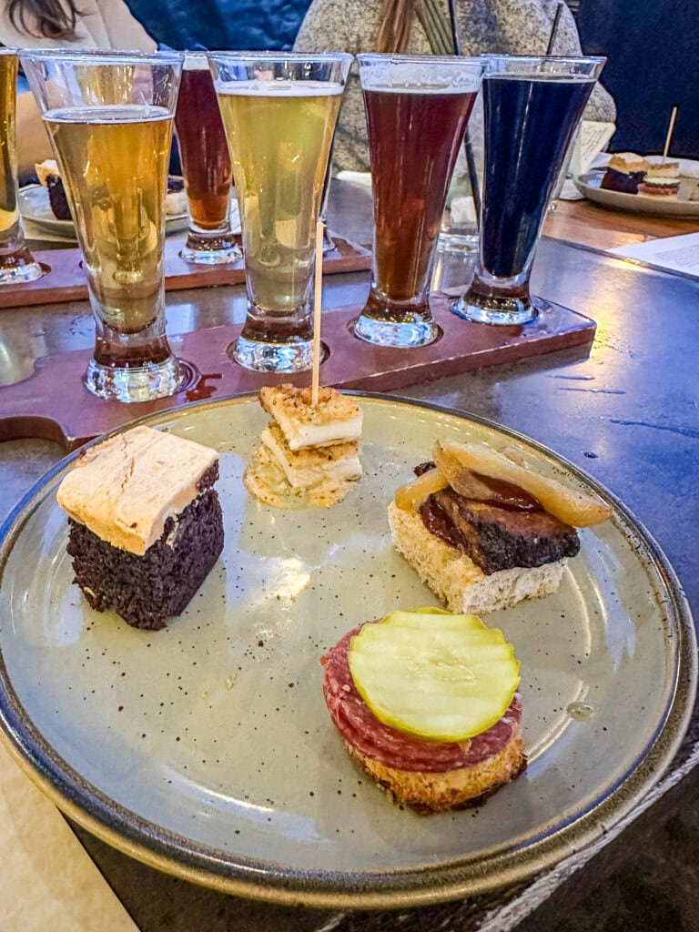 Snitz Creek Brewery food