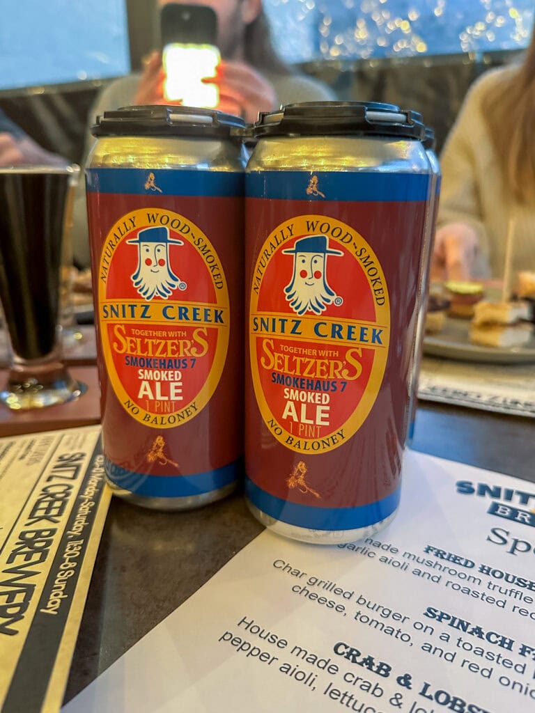 Snitz Creek Brewery ale
