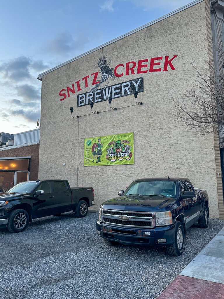 Snitz Creek in downtown Lebanon