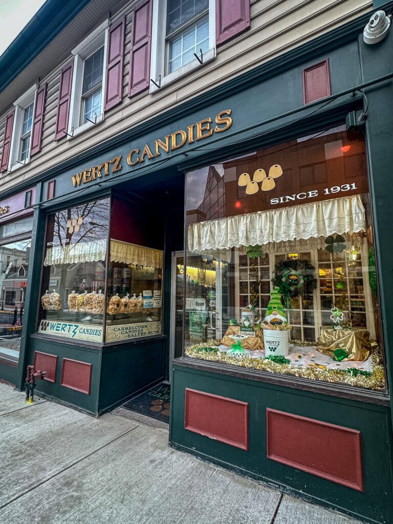 Wertz Candies in downtown Lebanon