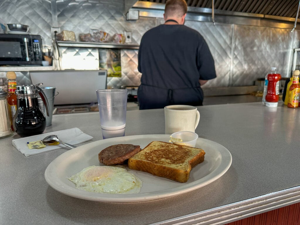 Frost Cafe breakfast