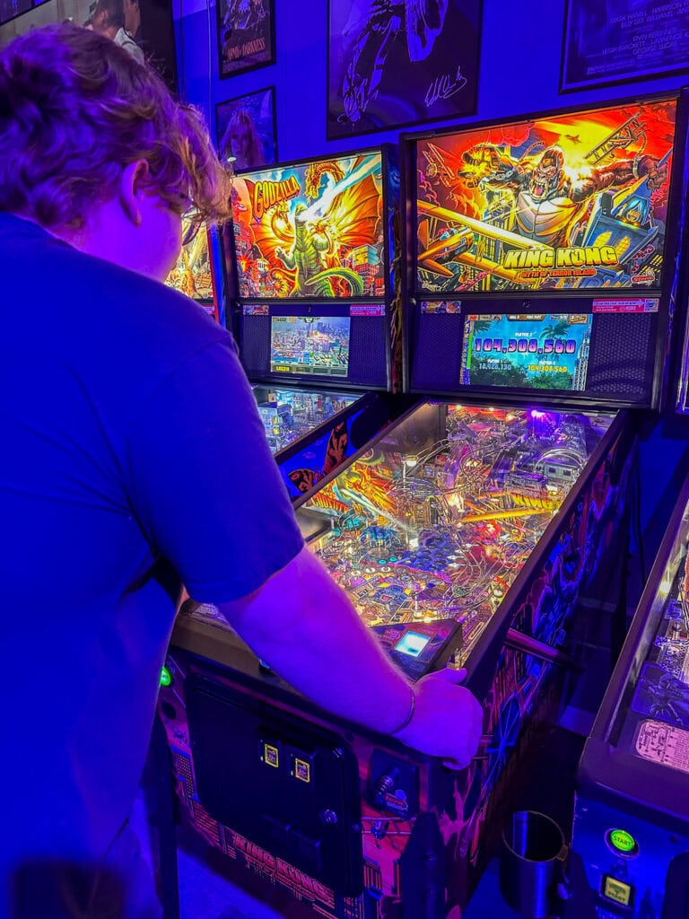 Throwbacks Arcade in downtown Culpeper