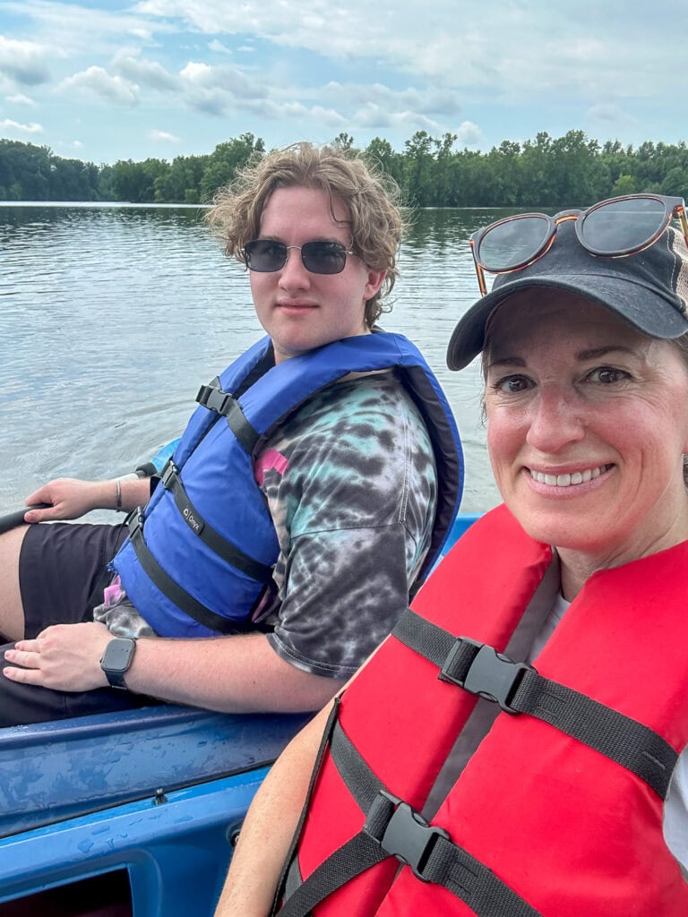 Lake Culpeper kayaking