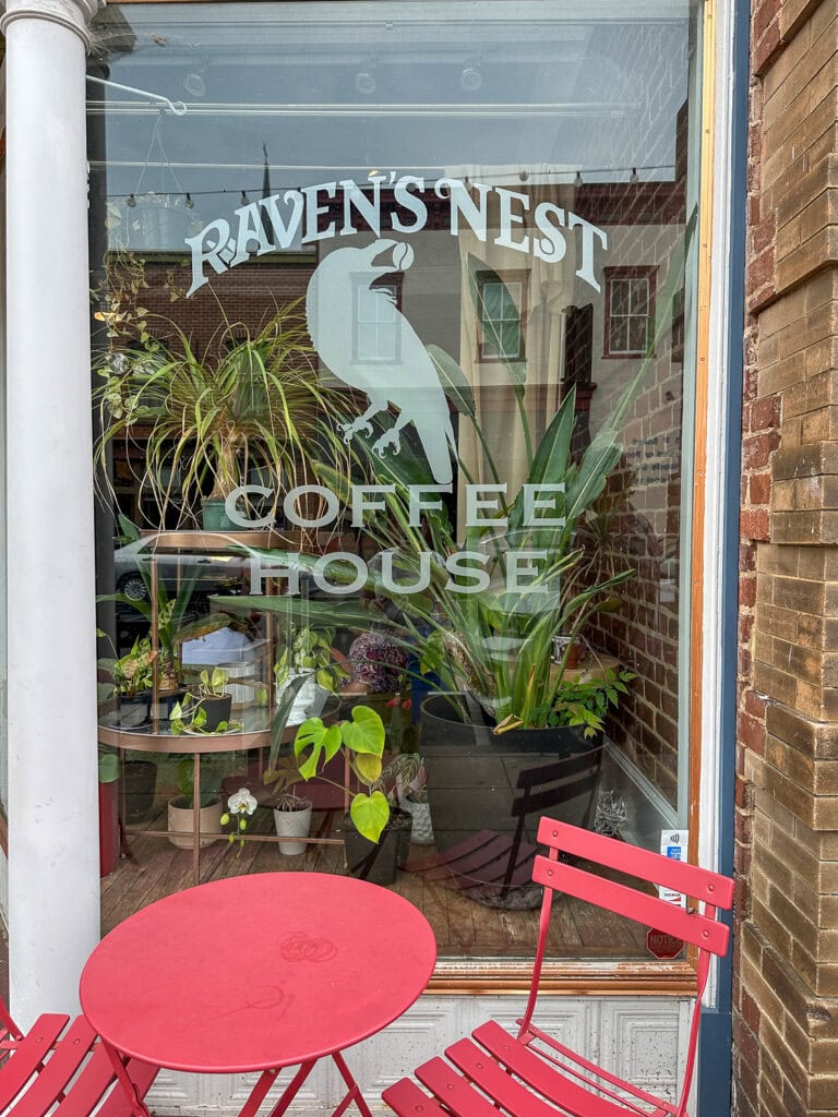 Raven's Nest Coffee House in Culpeper
