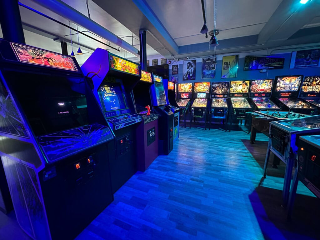 Throwbacks Arcade in downtown Culpeper