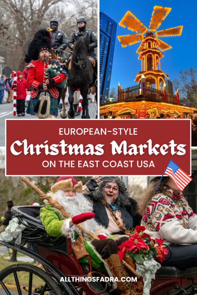European Style Christmas Markets on the East Coast USA