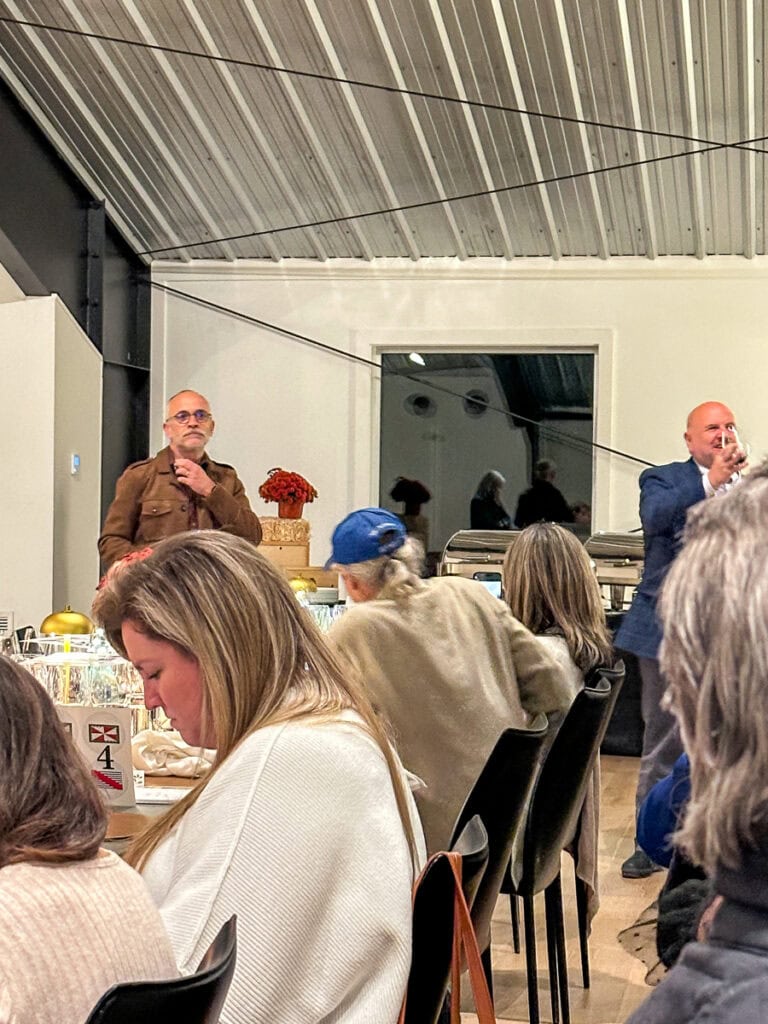 Daniel Castillos, Ambassador of Uruguay to the United States, at Stone Tower Winery