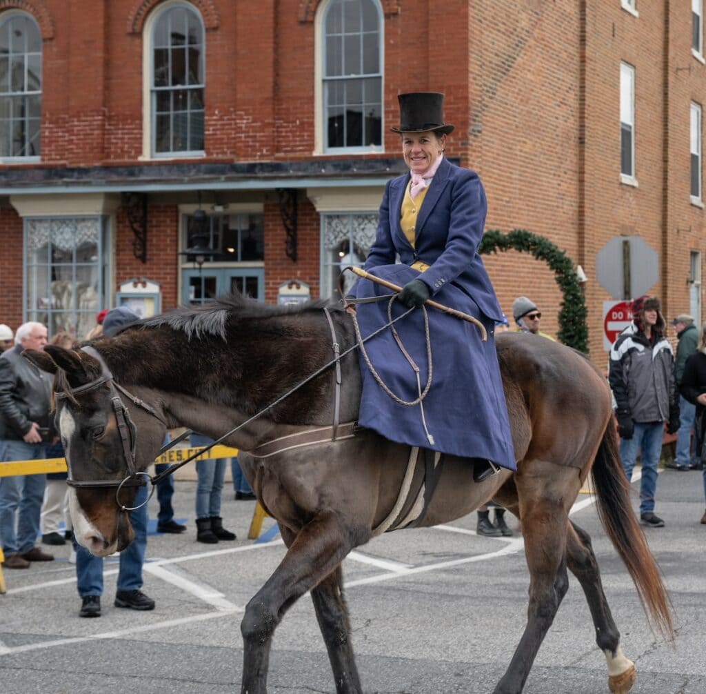 Side saddle rider