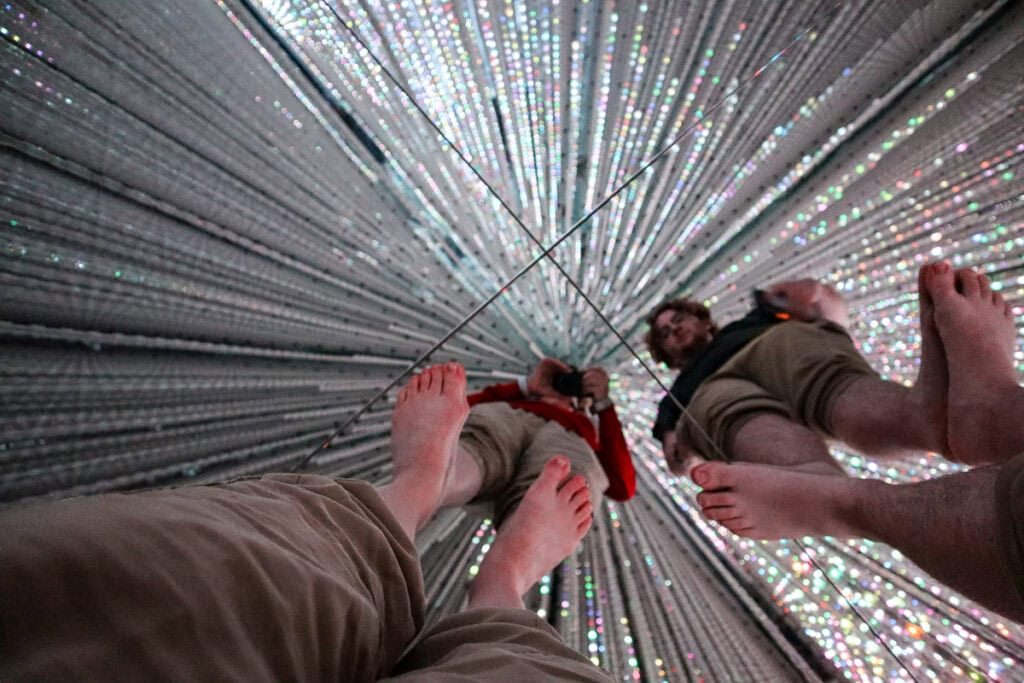 Bare feet required for much of TeamLab Planets