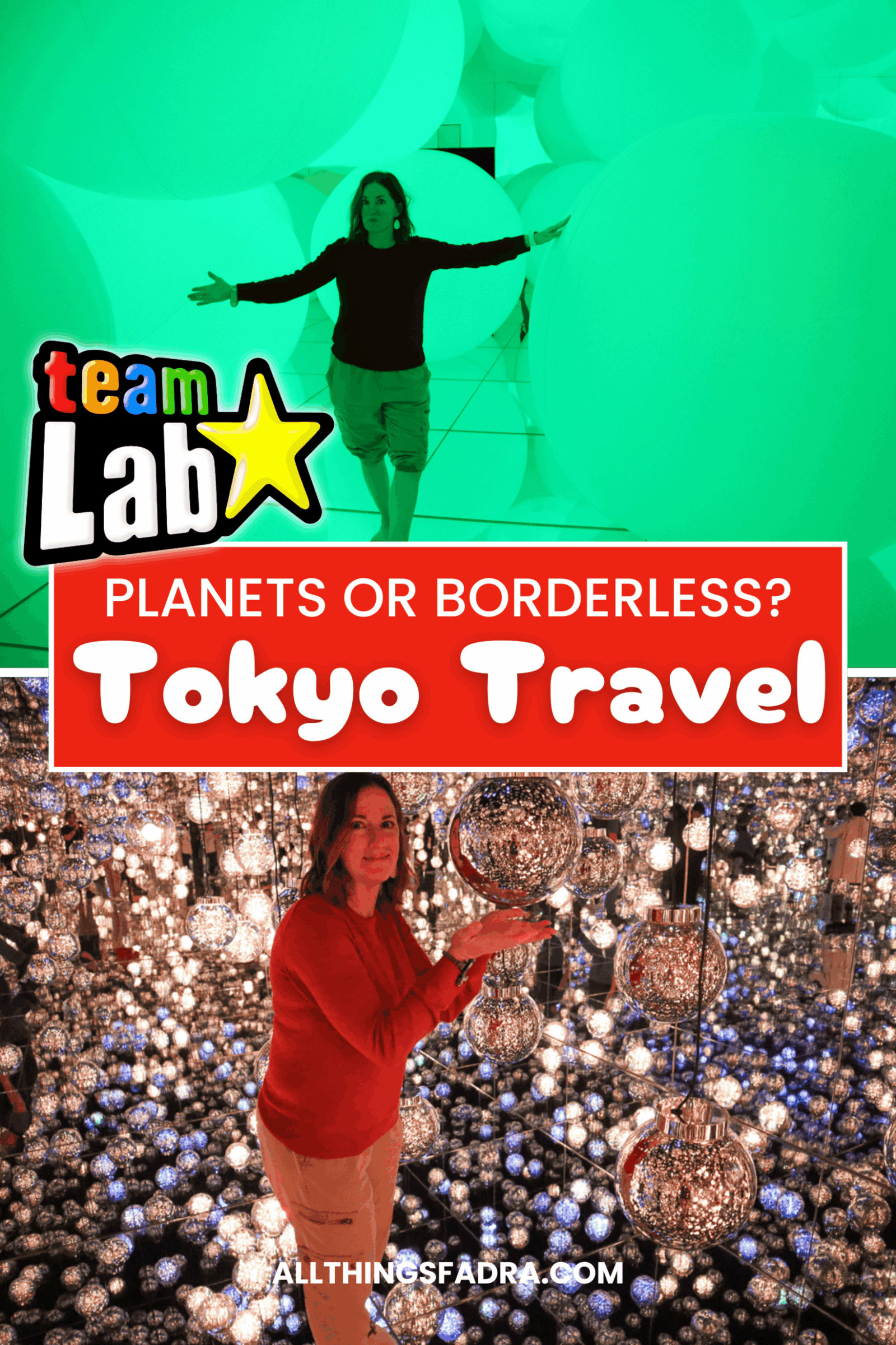 TeamLab Borderless vs TeamLab Planets