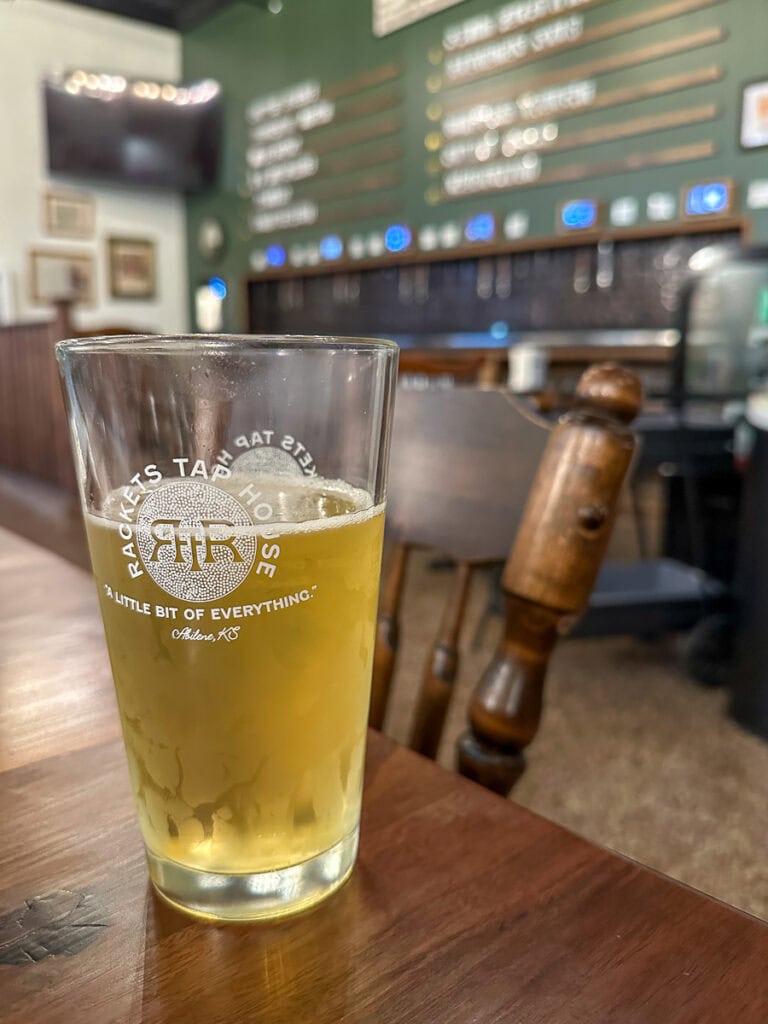 Rackets Tap House in Abilene, KS