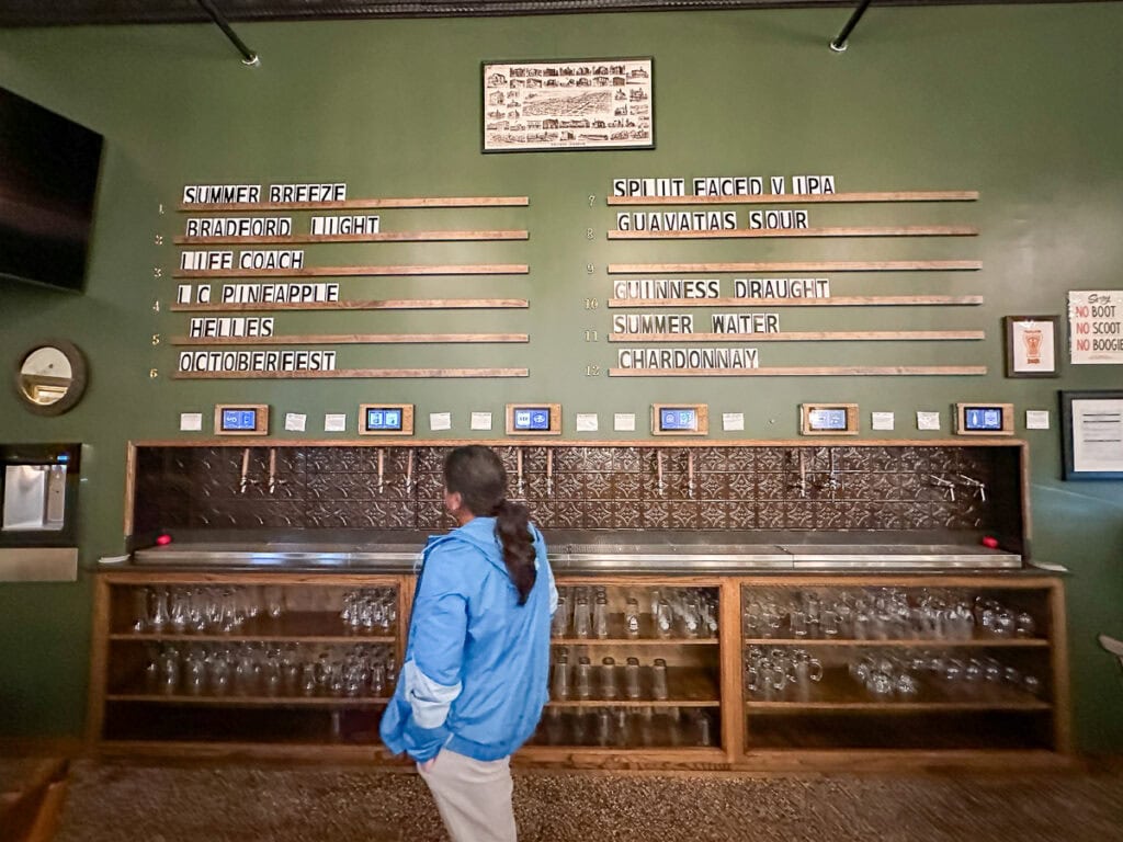 Rackets Tap House in Abilene, KS