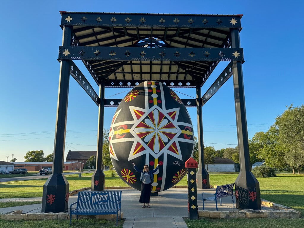 Czech egg in Wilson, Kansas