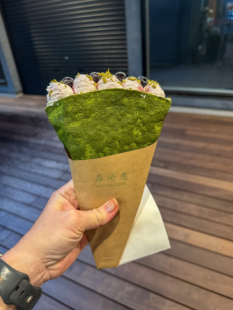 Matcha Crepe