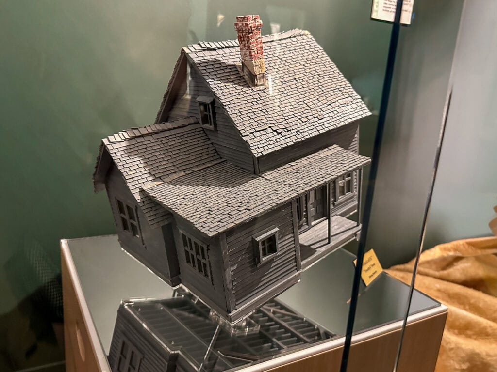 House model used during the twister scene