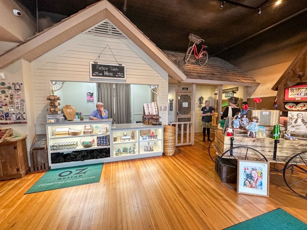Dorothy's home is the gift shop!