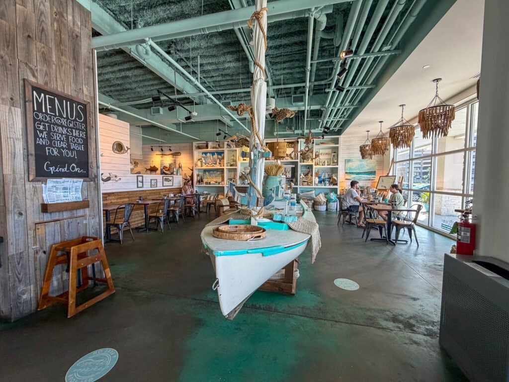 The Southern Grind has great food and shopping