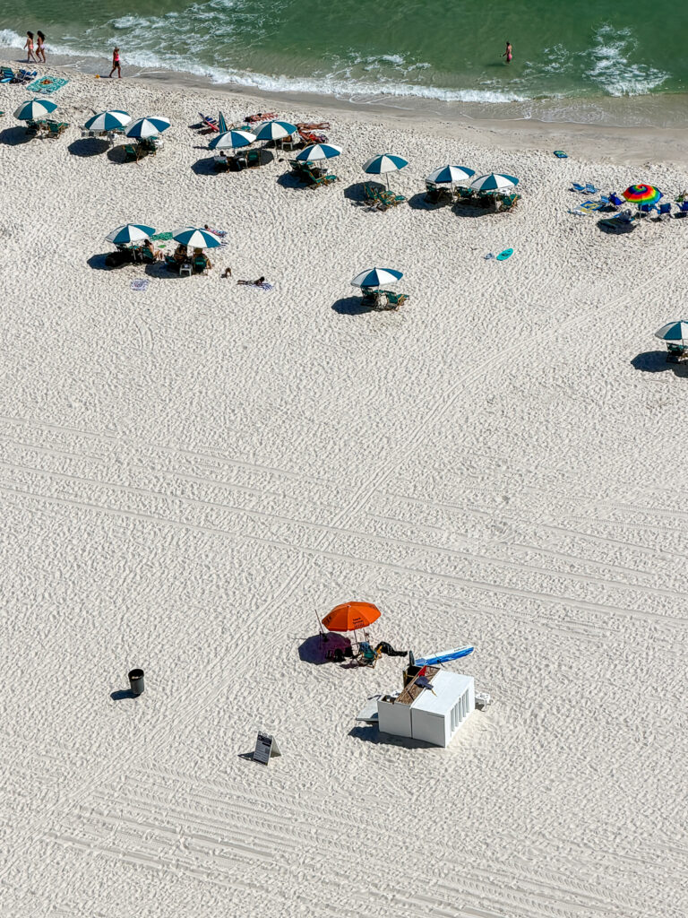 The beach at Turquoise Place