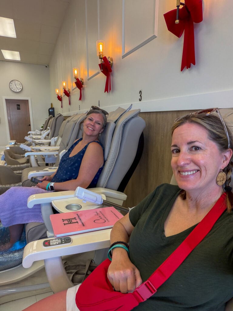 Pedicures at The Wharf