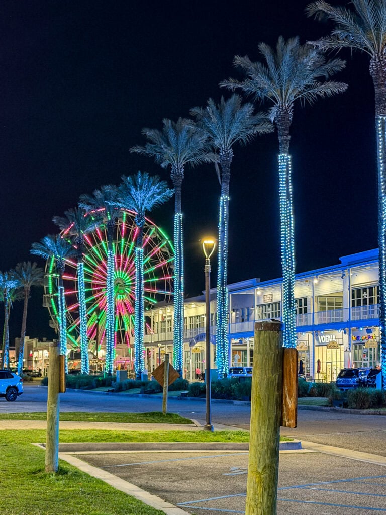 Ferris wheel at The Wharf