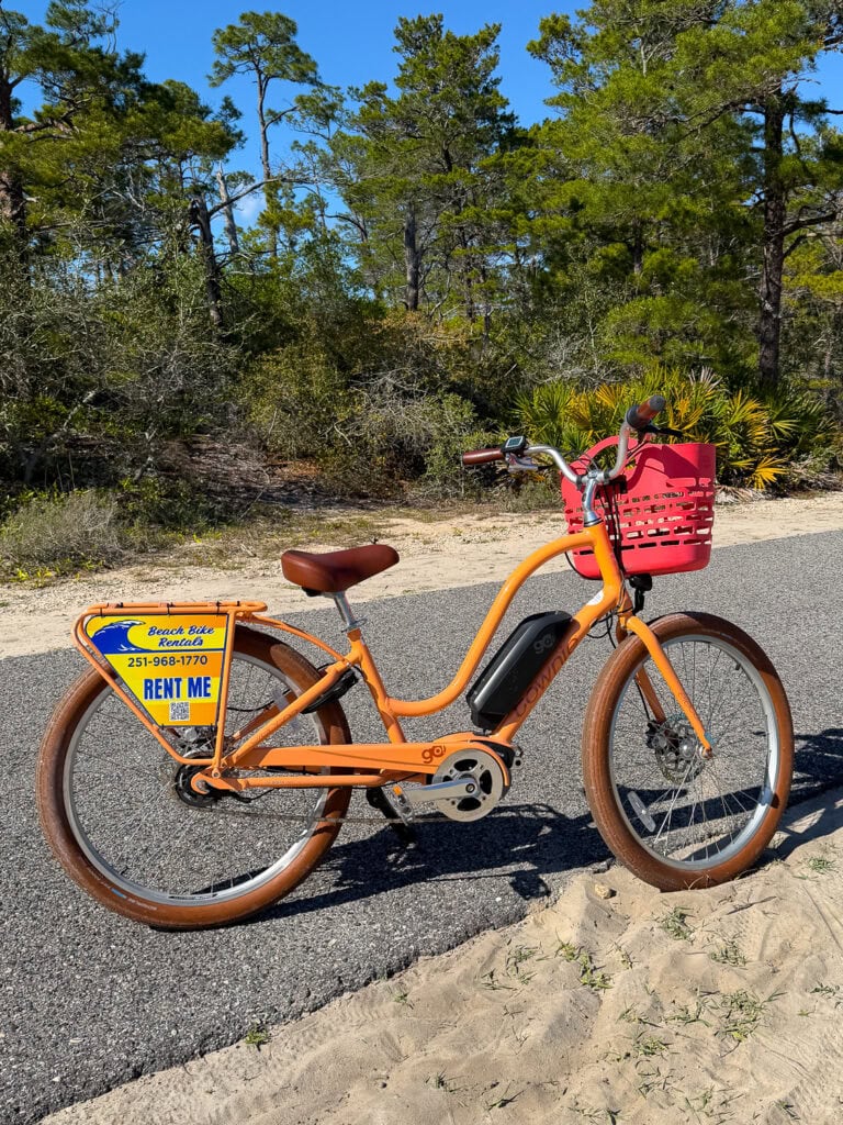 Biking on the Backcountry trail